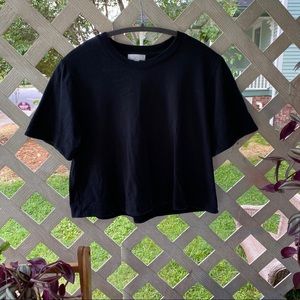BOGO Aritzia Wilfred Boxy Crop Tee